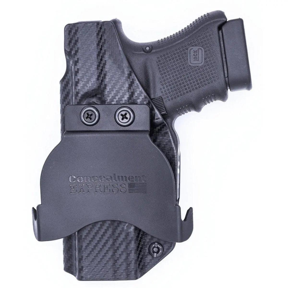Rounded Gear Paddle Holster fits: Glock 30S