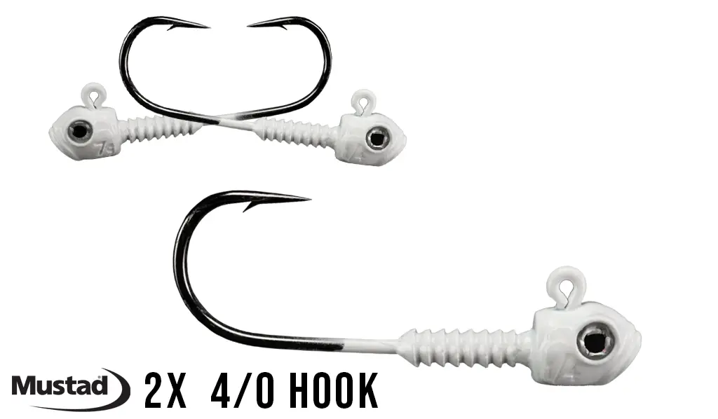 Lunker City Painted Titan HD Jig Heads