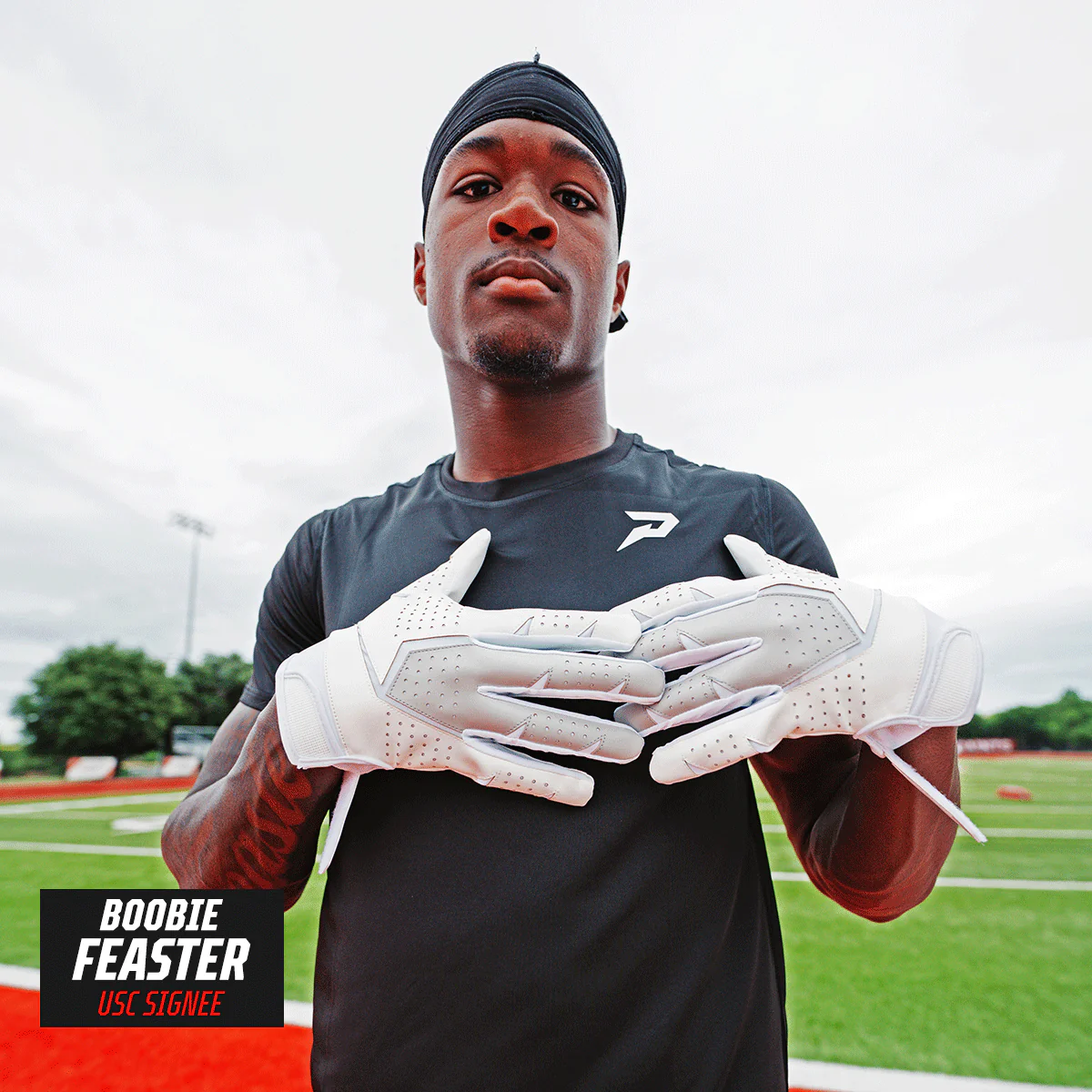 Phenom Elite Vapor-Fusion Gloves - White & Grey - Image 2