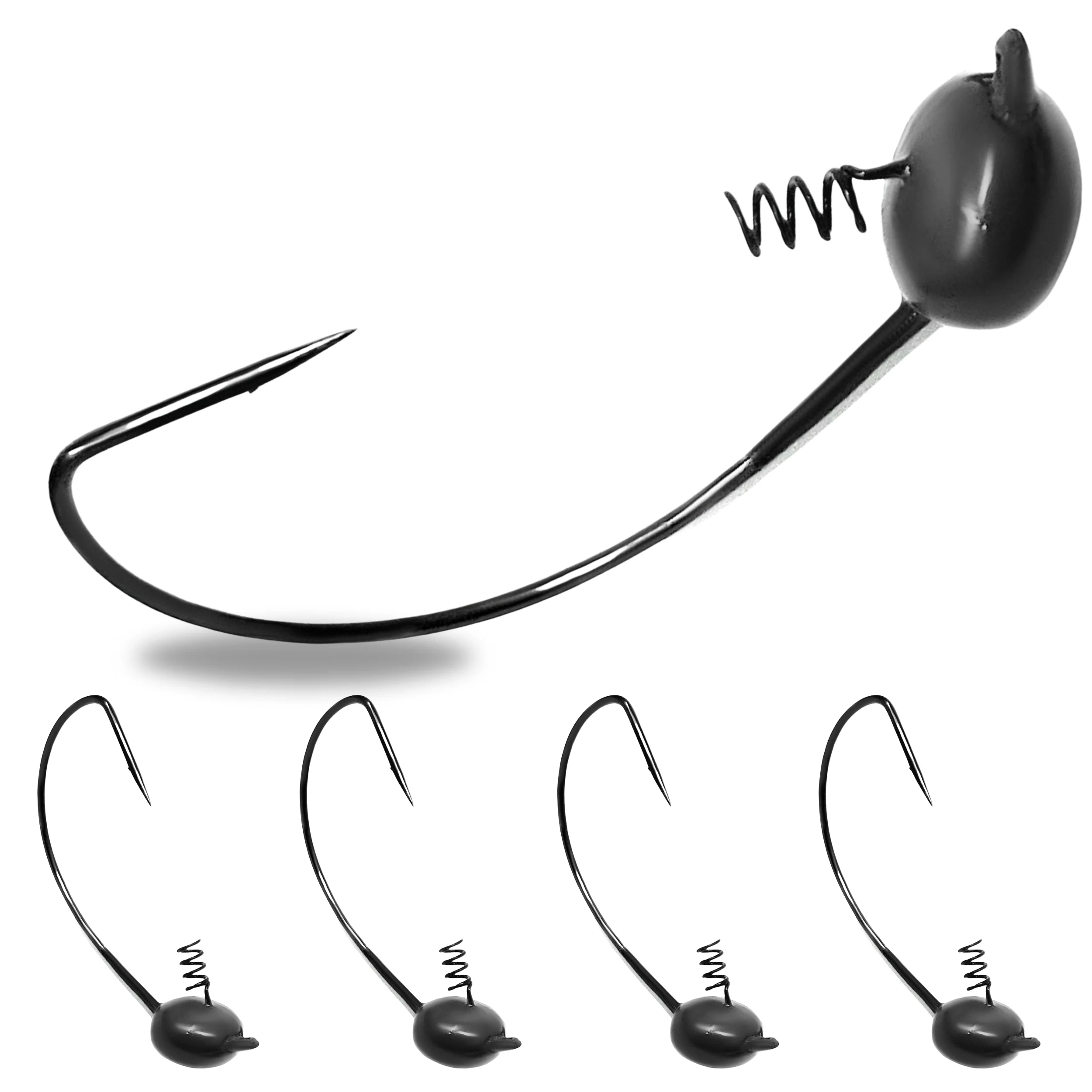Reaction Tackle Tungsten Shaky Head Jigs 5-Pack - Image 10