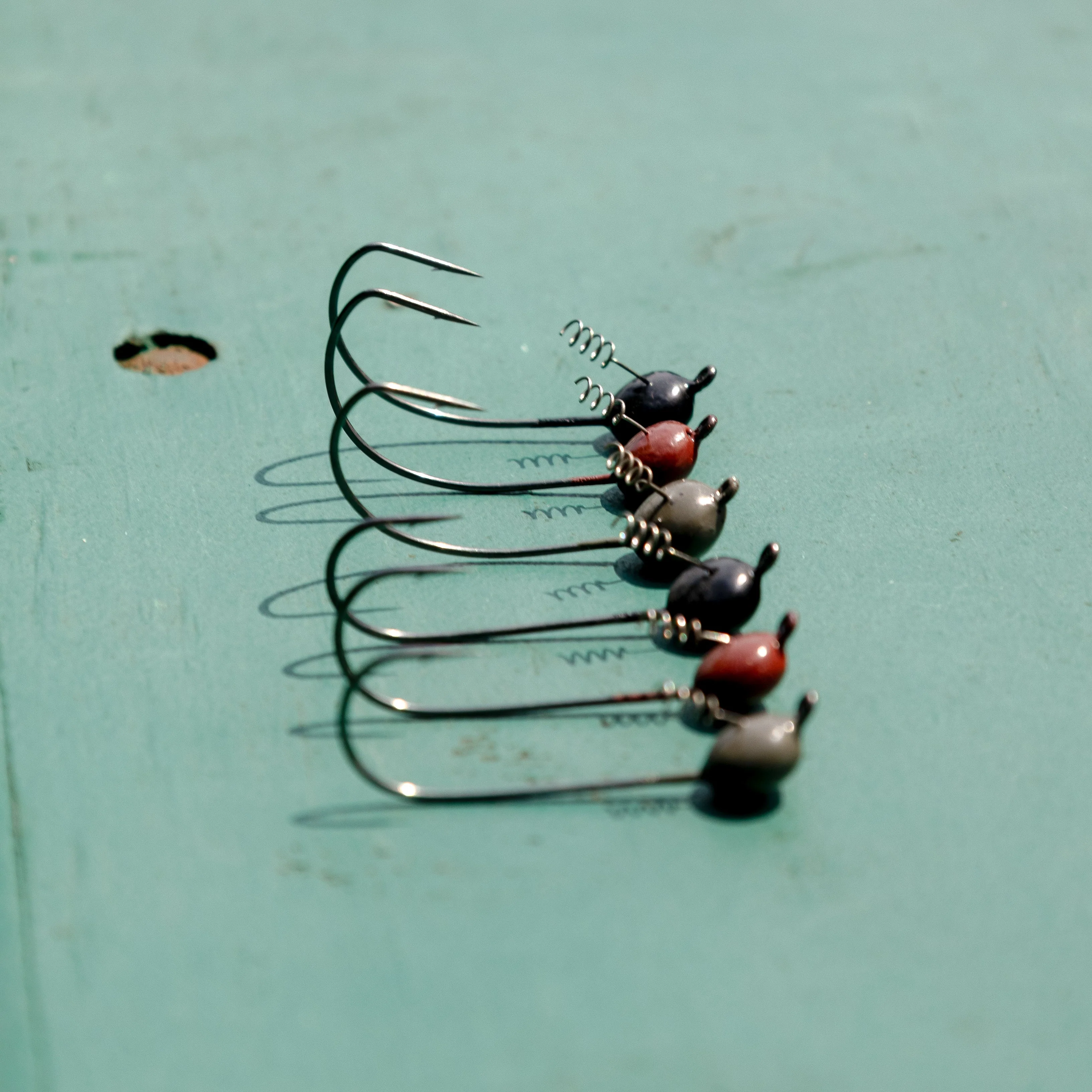 Reaction Tackle Tungsten Shaky Head Jigs 5-Pack - Image 2