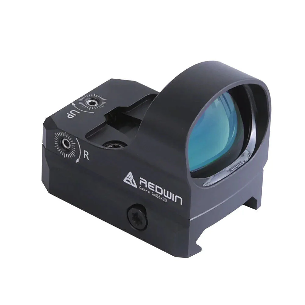 Red Win Cobra 28x20 Green Dot Sight - ALS & Manual, IPX67, 8-Level Illumination - Image 6