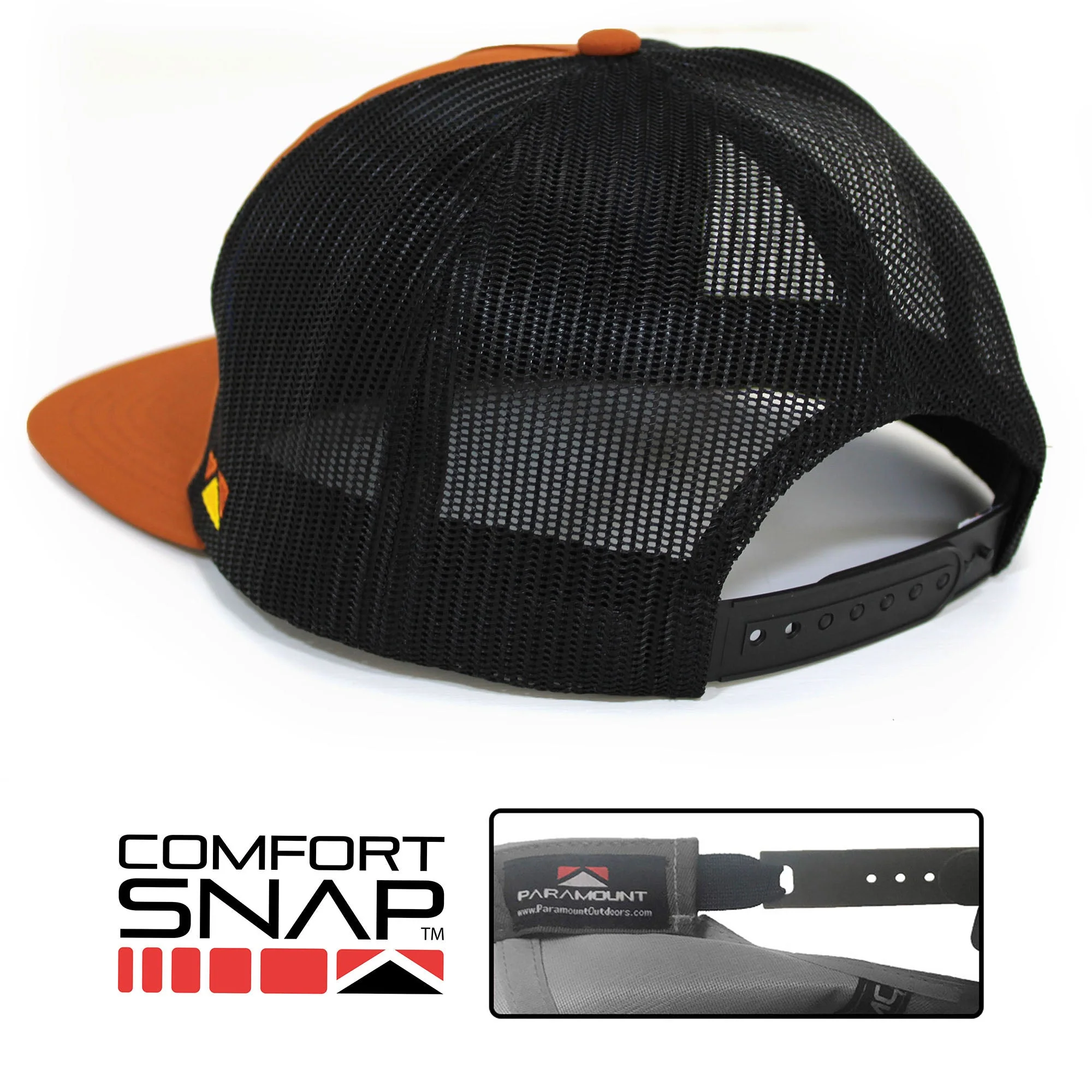 Paramount Outdoors Redfish Tail Mesh Back Performance Hat - Image 4