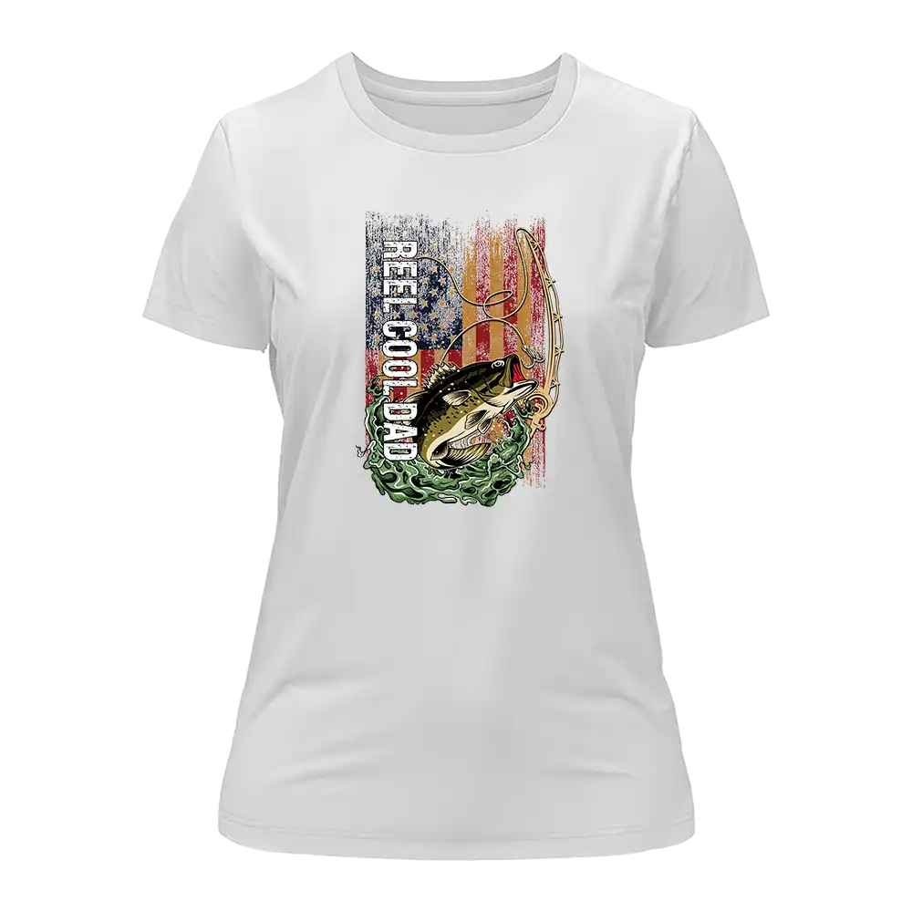 Outdoorzees Reel Cool Dad T-Shirt for Women - Image 2