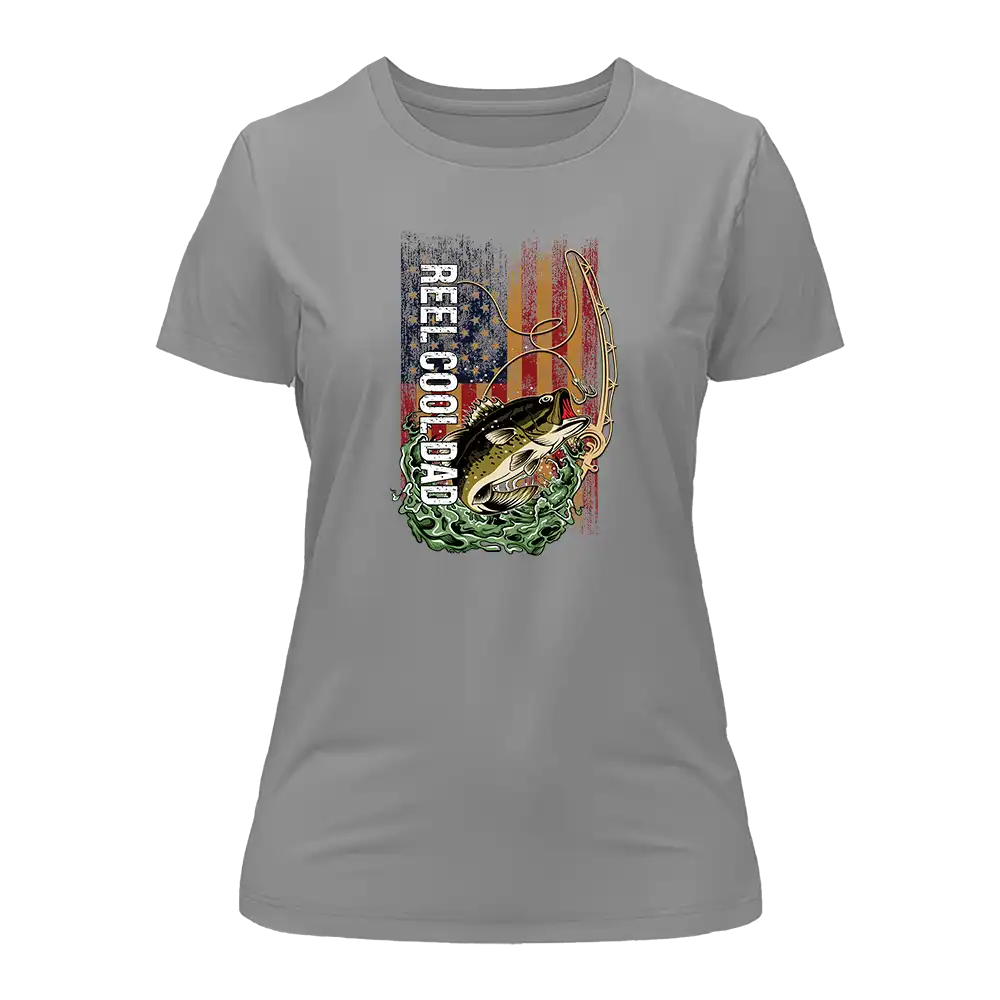 Outdoorzees Reel Cool Dad T-Shirt for Women - Image 4