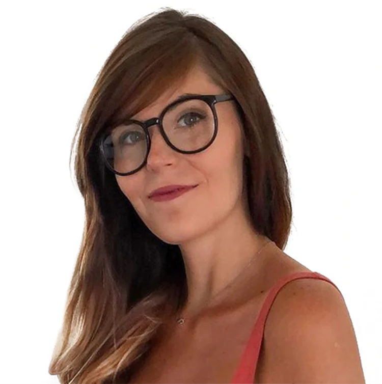 zeroUV Retro Indie Dapper Round P3 Clear Lens Glasses C099 - Image 9