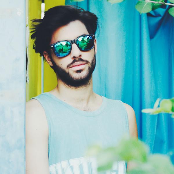 zeroUV Retro Matte Black Horned Rim Flash Colored Lens Sunglasses 58mm 8025 - Image 4