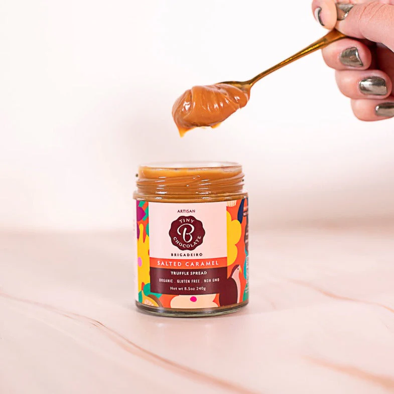 tinyB chocolate Salted Caramel Brigadeiro Spread - Image 3