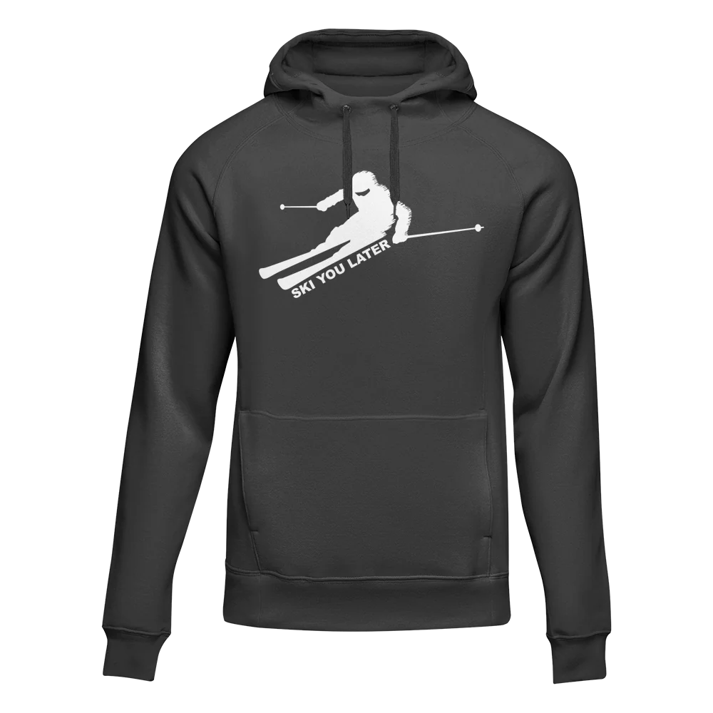 Outdoorzees Ski You Later Adult Fleece Hoodie