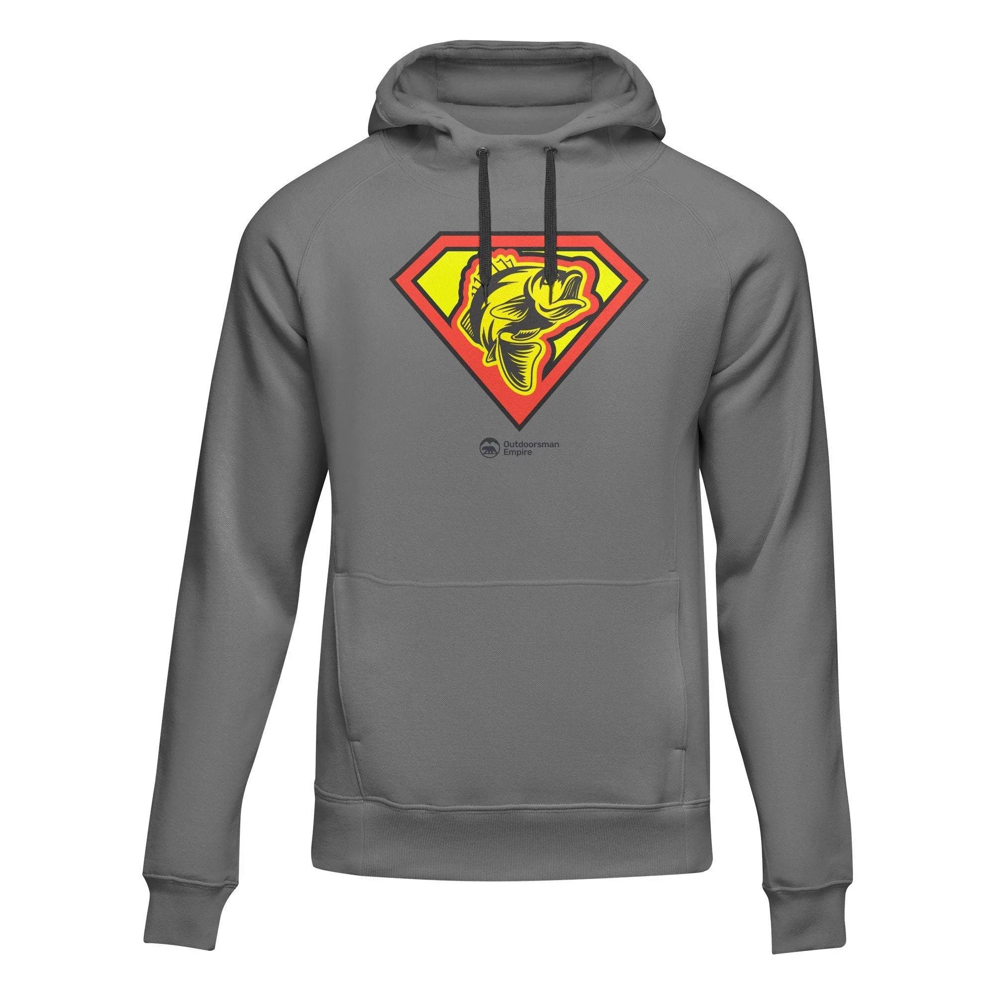 Outdoorzees Super Fishing' Adult Fleece Hoodie - Image 3