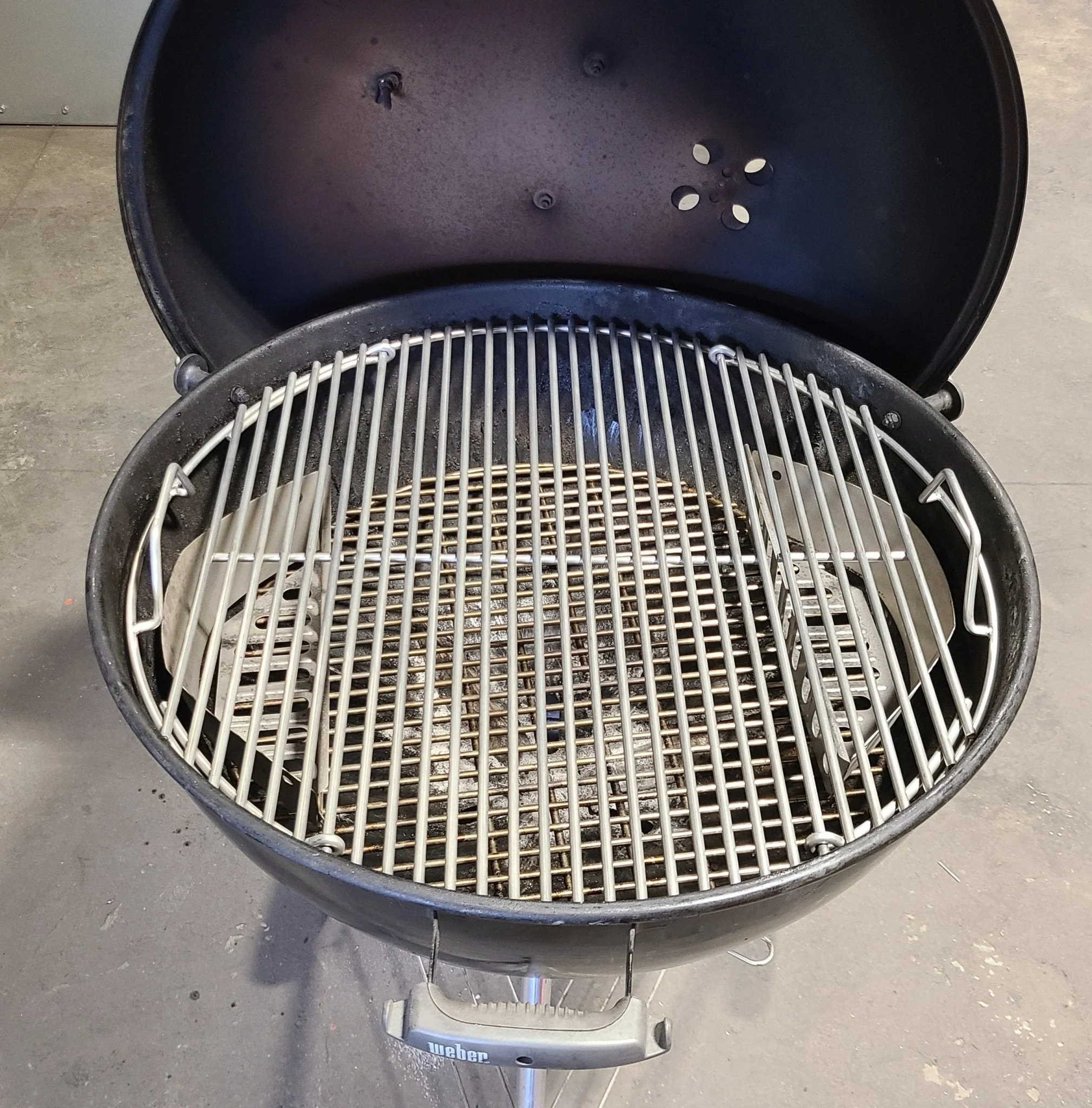 Hunsaker SUPER HEAVY DUTY FOOD GRATE FOR 26" KETTLE (0.275" STAINLESS STEEL, HEAVIER THAN 1/4") - Image 5
