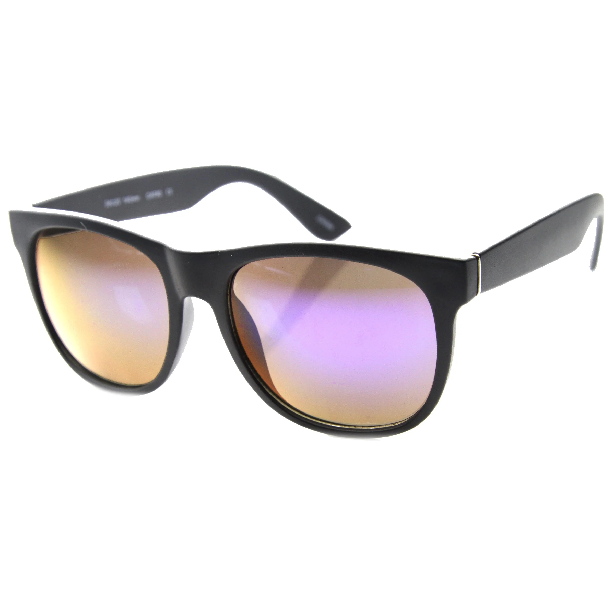 zeroUV Super Retro Hipster Horned Rim Frame Sunglasses 8693 - Image 10