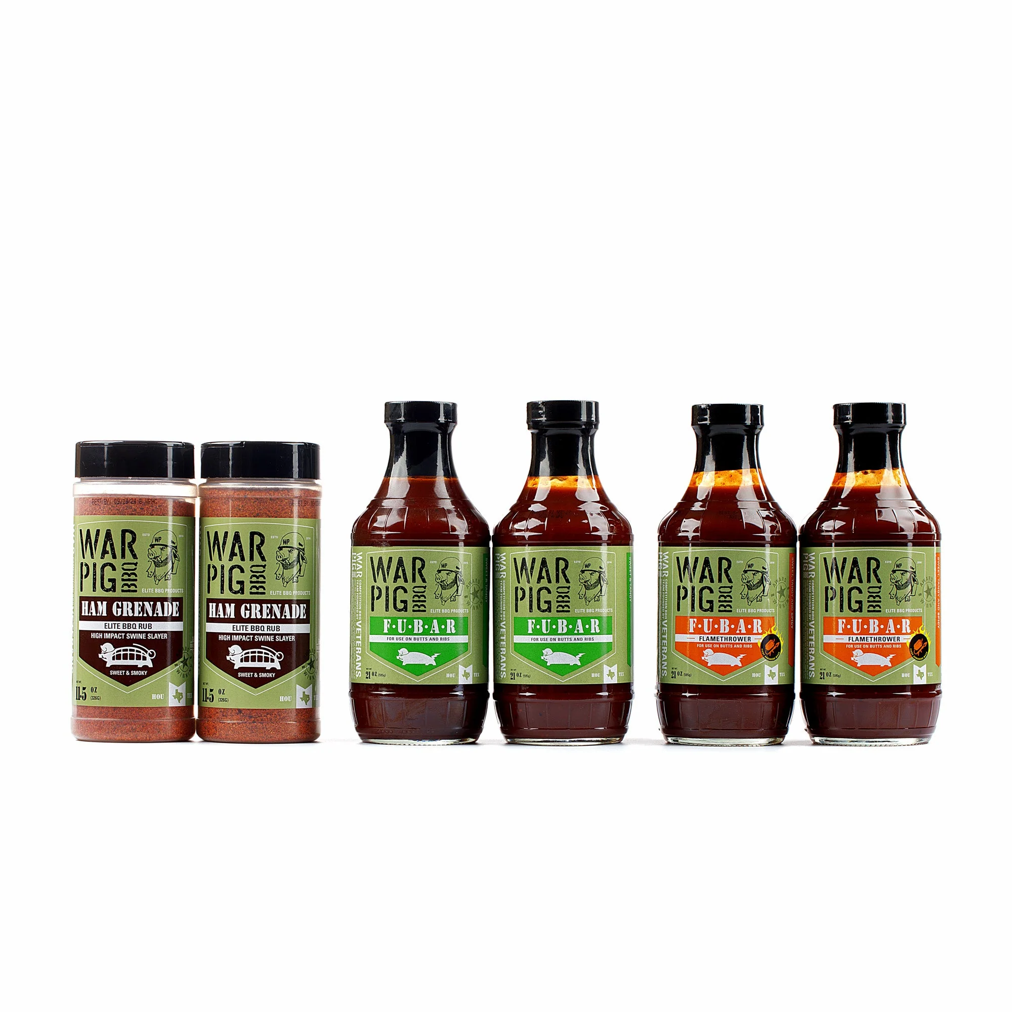 WarPig BBQ Sweet & Spicy Pork Bundle