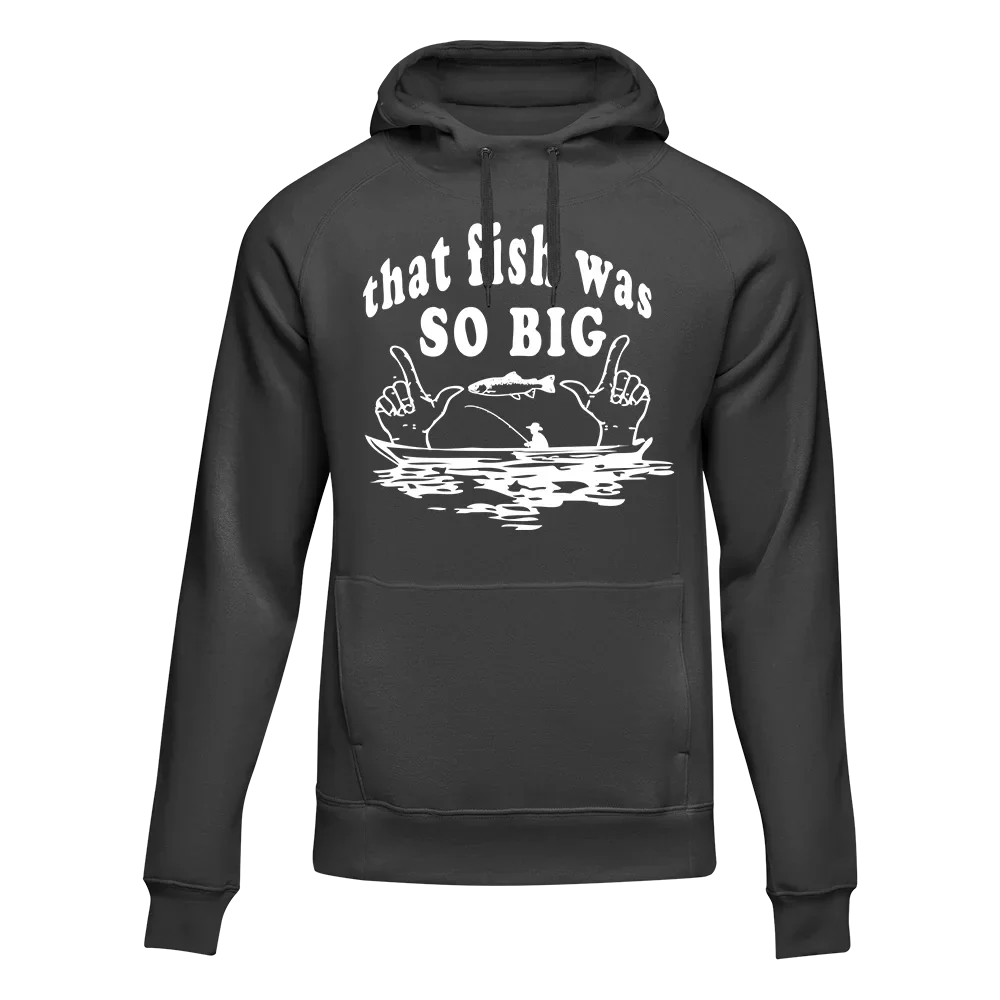 Outdoorzees That Fish Was So Big Unisex Hoodie - Image 4