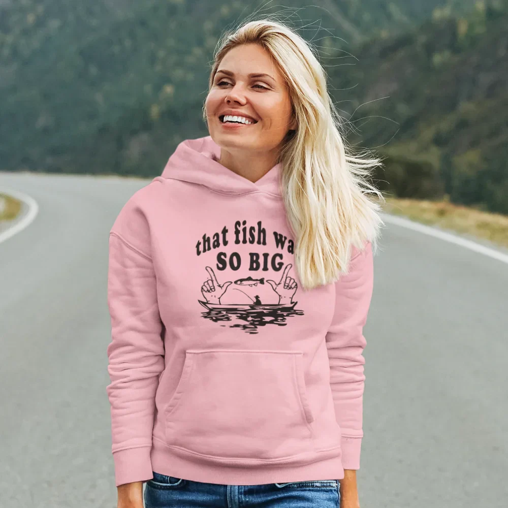 Outdoorzees That Fish Was So Big Unisex Hoodie - Image 5