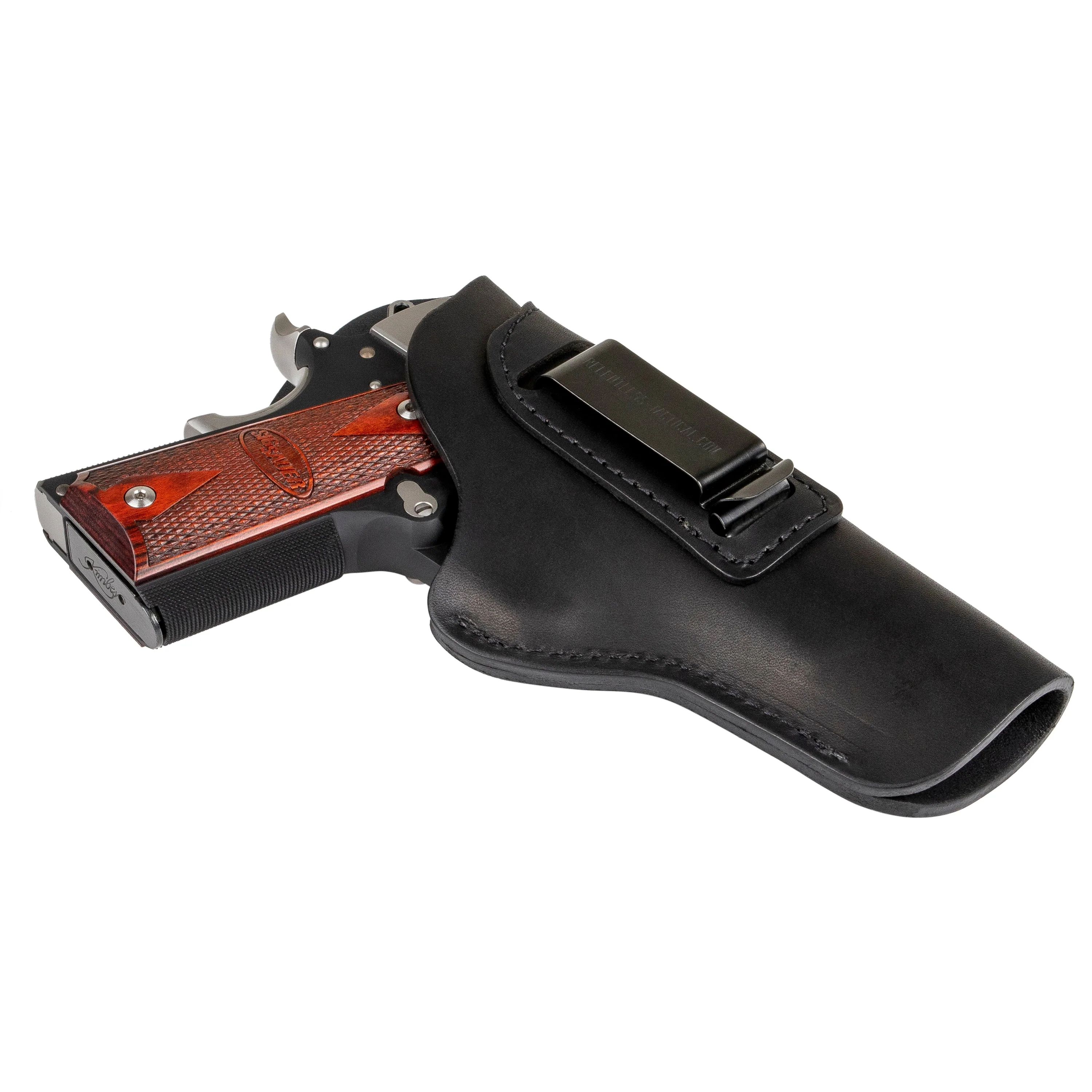 Relentless Tactical The Sweat Shield Defender Leather IWB Holster - Fits All 1911 Style Handguns - Lifetime Warranty - Made in USA - Image 8