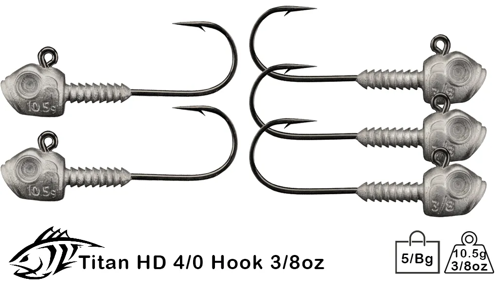 Lunker City Titan HD Jig Heads - Image 2