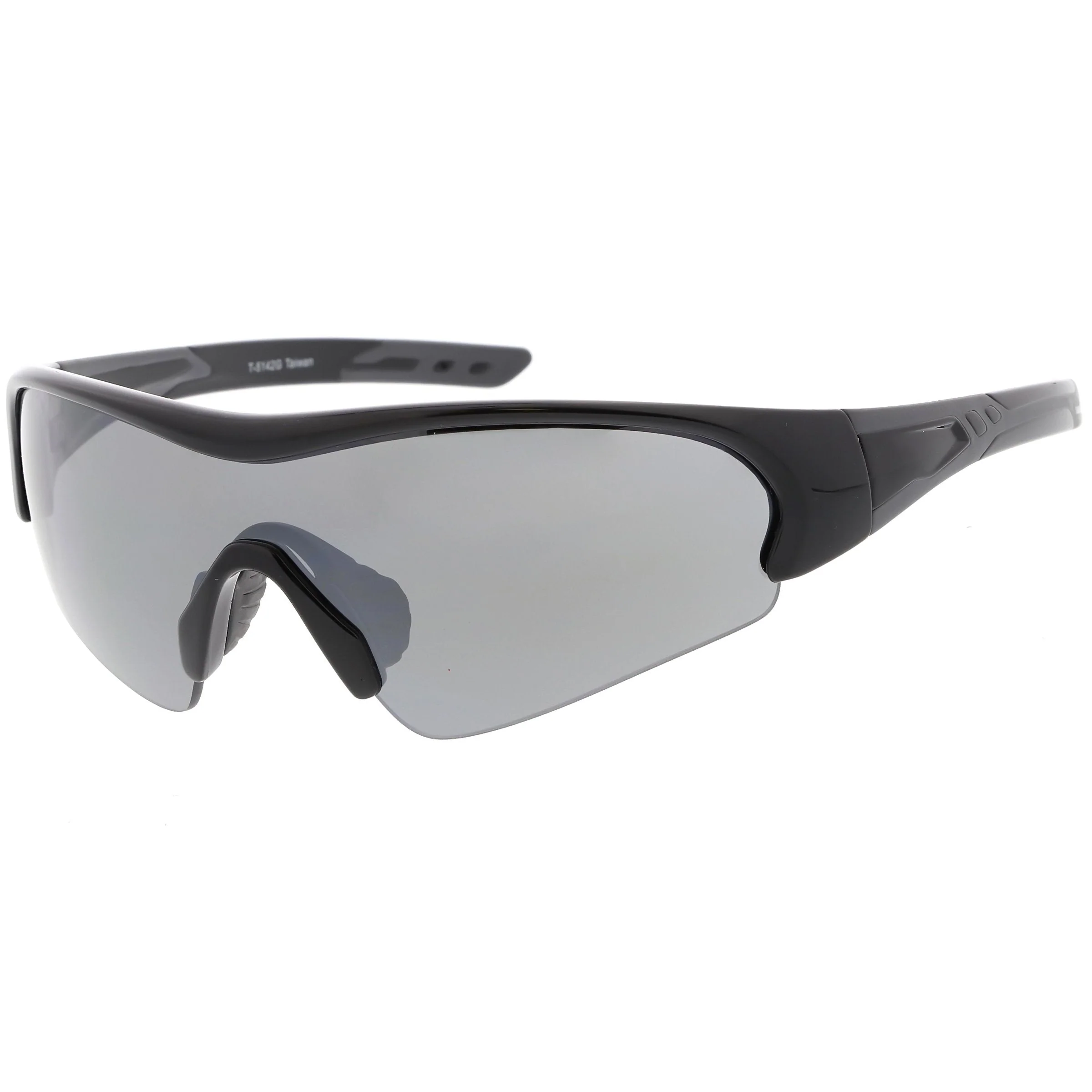 zeroUV TR-90 Performance Wrap Around Half Frame Sunglasses C798 - Image 16