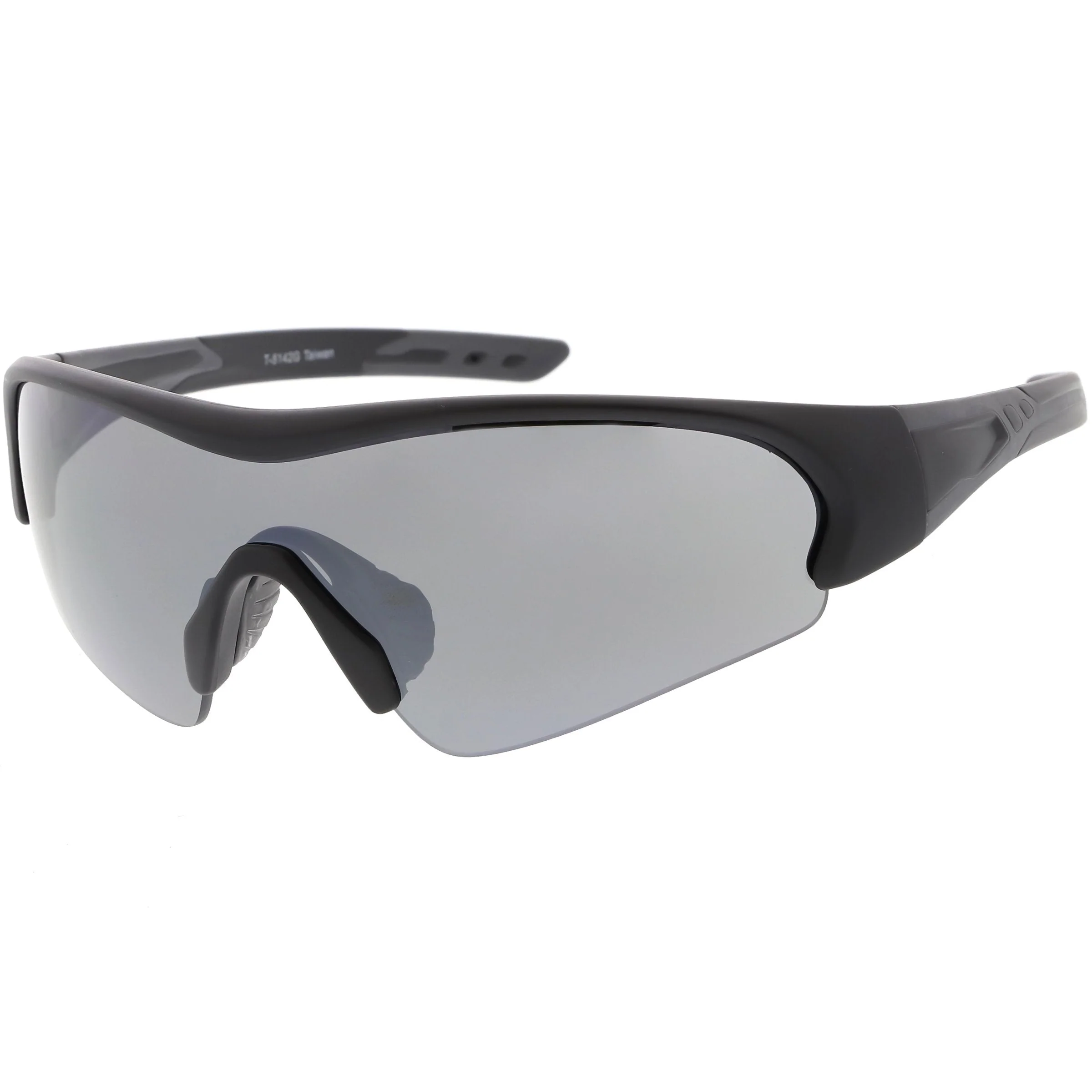 zeroUV TR-90 Performance Wrap Around Half Frame Sunglasses C798 - Image 9