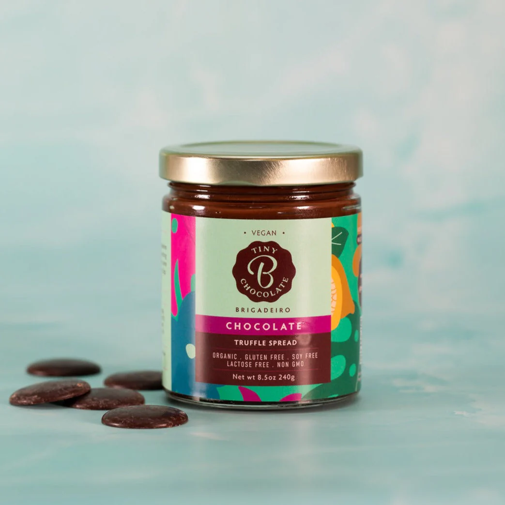 tinyB chocolate Vegan Dark Chocolate Brigadeiro Spread - Image 2