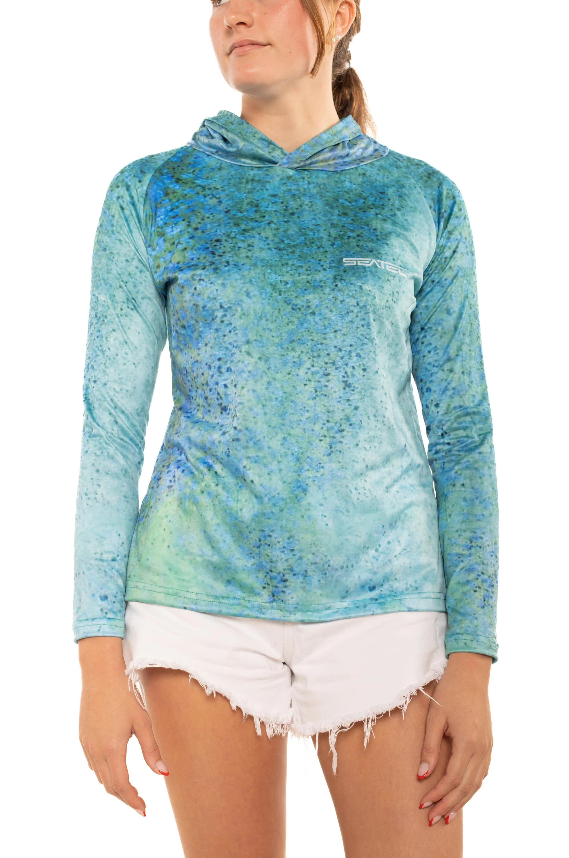 Seatec Outfitters WOMEN'S SPORT TEC | BLUE TREVALLY | HOODED - Image 3