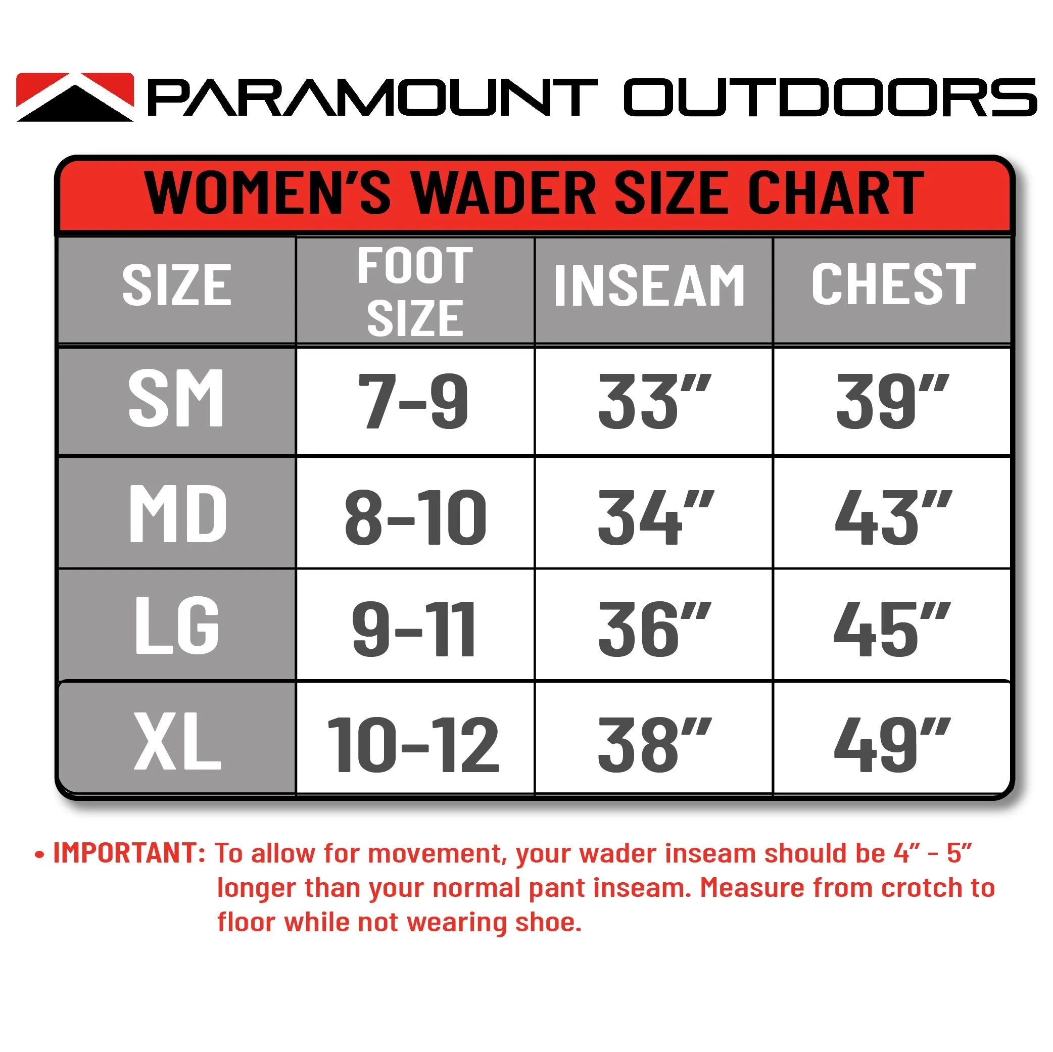 Paramount Outdoors WOMEN'S WHETSTONE Z Zippered Breathable Wader - Image 2