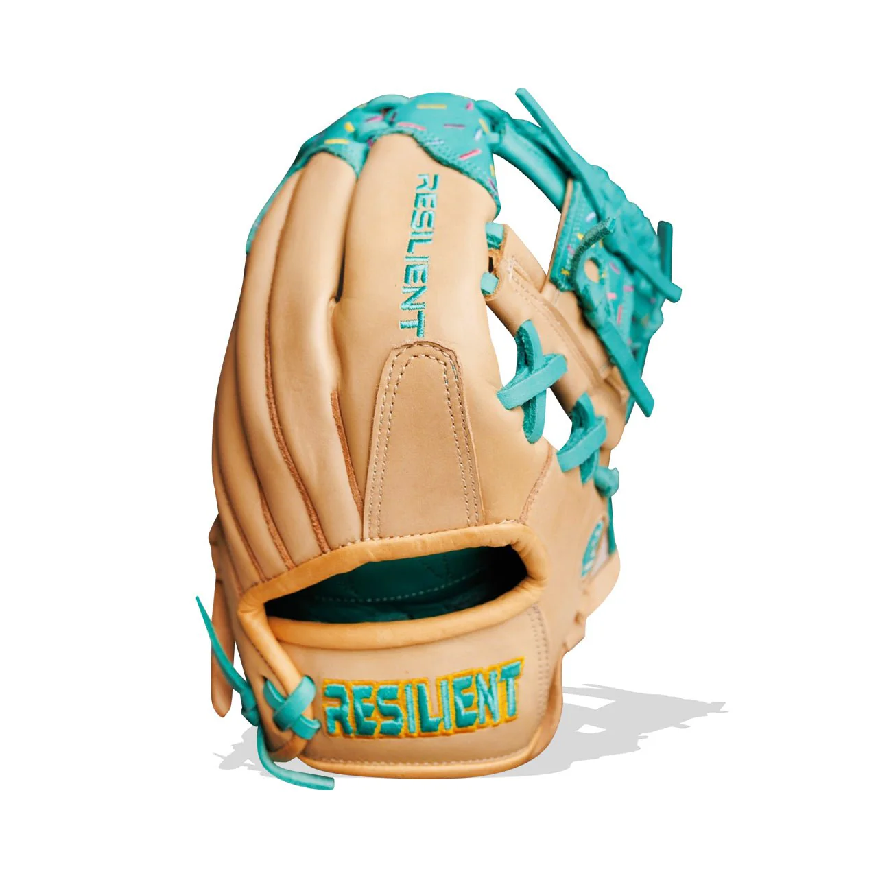 Resilient SFBL Youth Ball Glove - Ice Cream Glove (Mint Drip) - Image 2